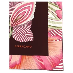 Clearance Brezza Print Silke Twill Tørklæde Dame Tørklæder