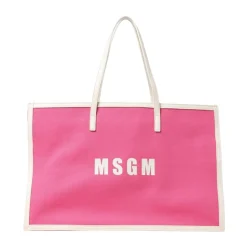 Børn Fuchsia Tote Taske med Logo Børn Tasker