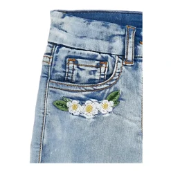 Discount Broderede denimshorts Børn Underdele