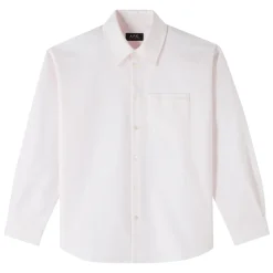 Sale Broderet Boyfriend Skjorte Dame Bluser & Skjorter
