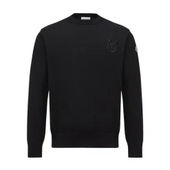 Online Broderet Monogram Jumper Trøjer|Sweatshirts