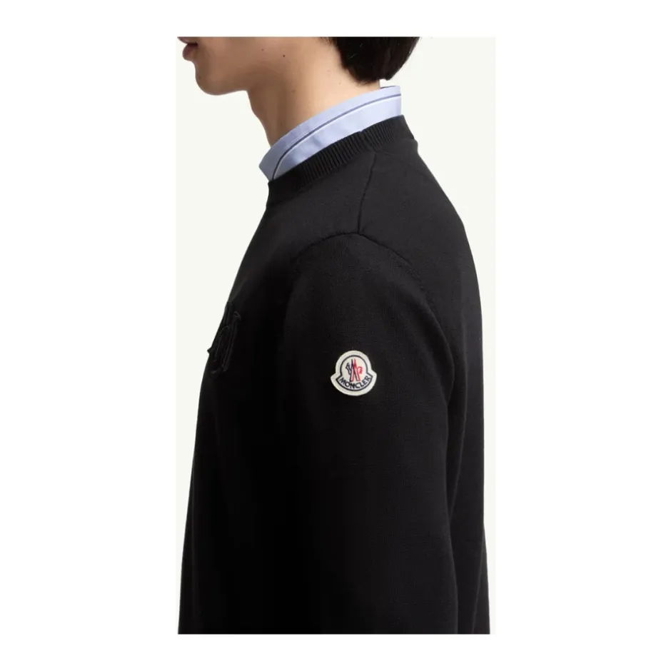 Online Broderet Monogram Jumper Trøjer|Sweatshirts
