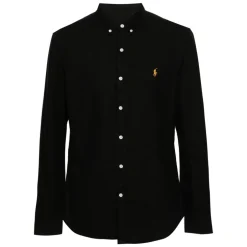 Discount Broderet Oxford Skjorte Skjorter