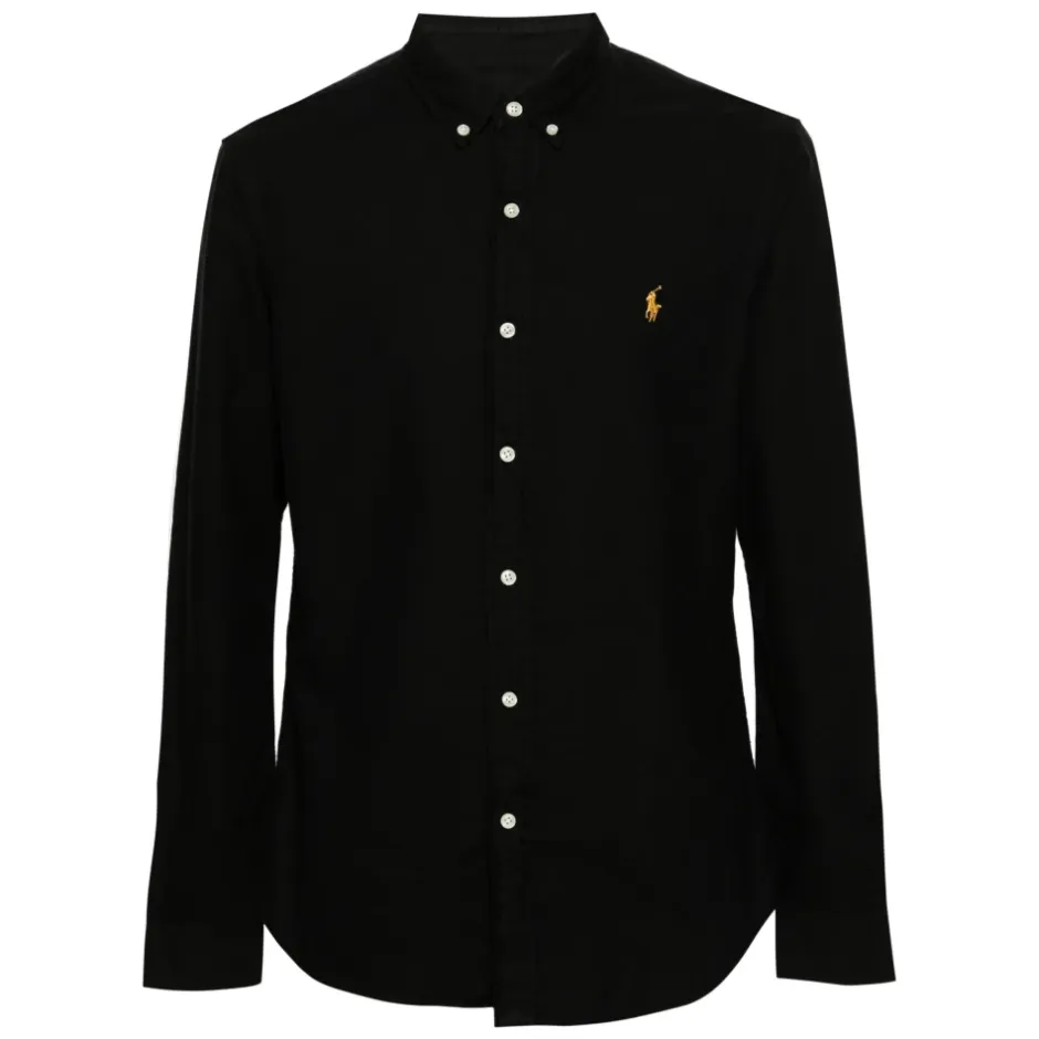 Discount Broderet Oxford Skjorte Skjorter
