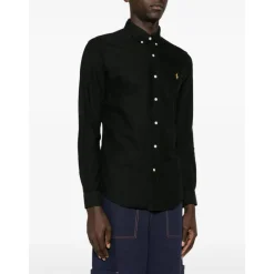 Discount Broderet Oxford Skjorte Skjorter