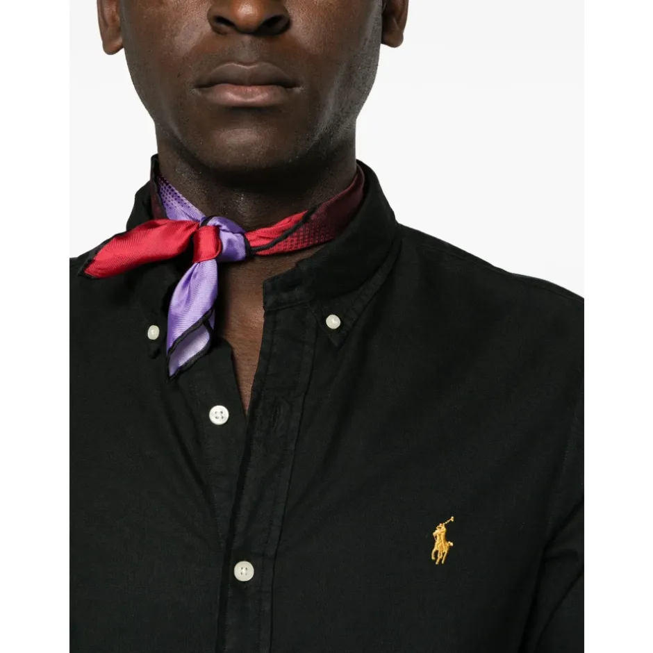 Discount Broderet Oxford Skjorte Skjorter