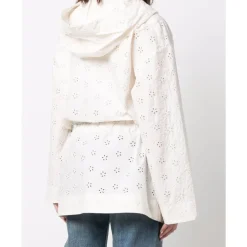Clearance Broderie Anglaise Cape Jakke Dame Jakker