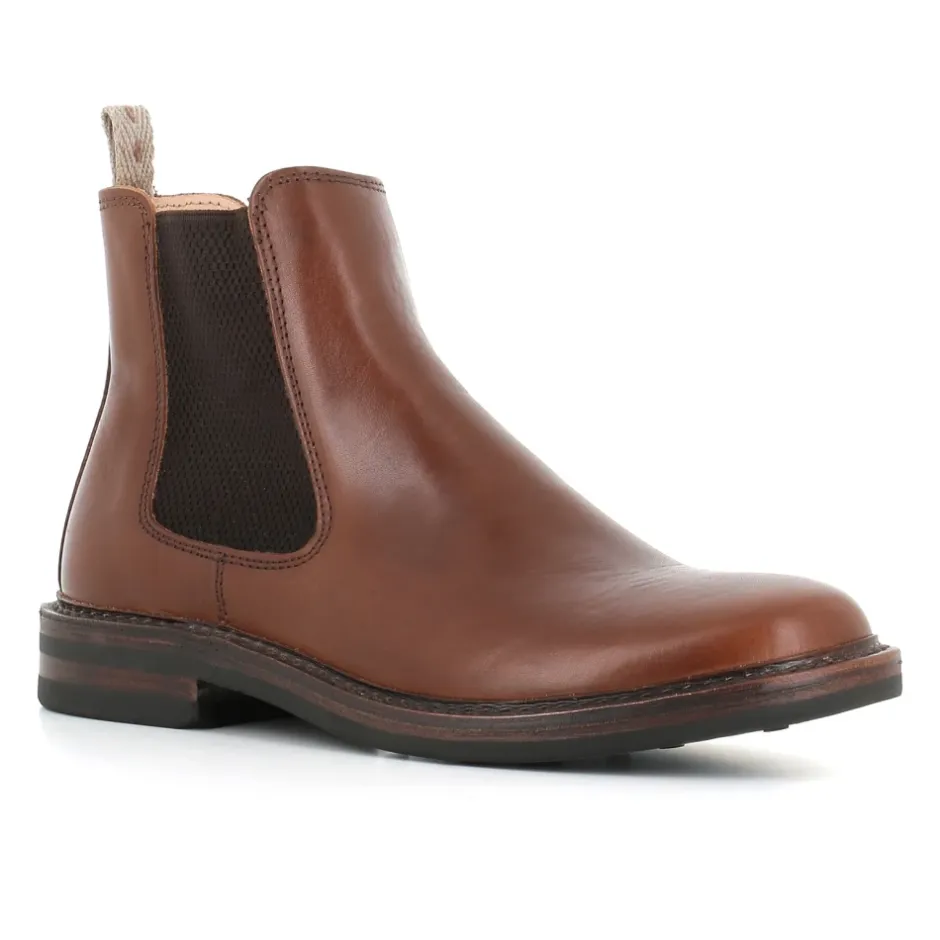 Best Læder Chelsea Flade Sko Chelsea Boots