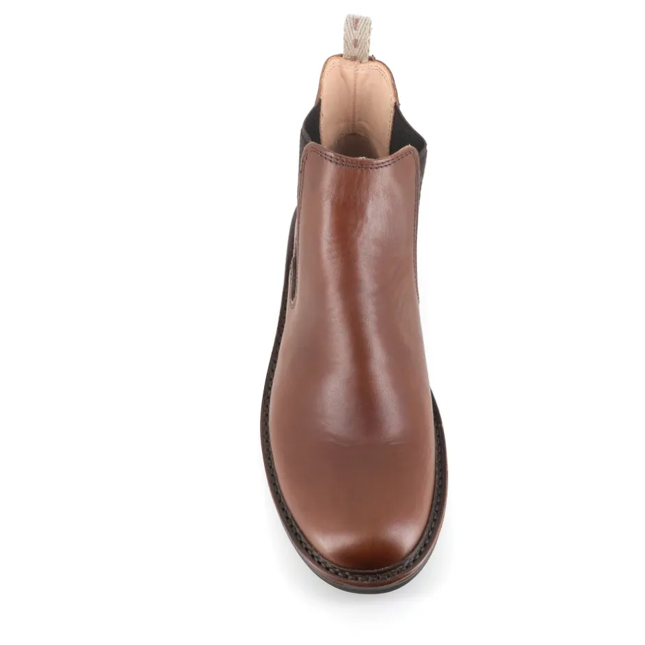 Best Læder Chelsea Flade Sko Chelsea Boots