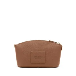 Clearance Læder Håndledsrem med Logo Print Dame Clutch