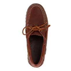 Best læder mokkasin med gummisål Dame Loafers