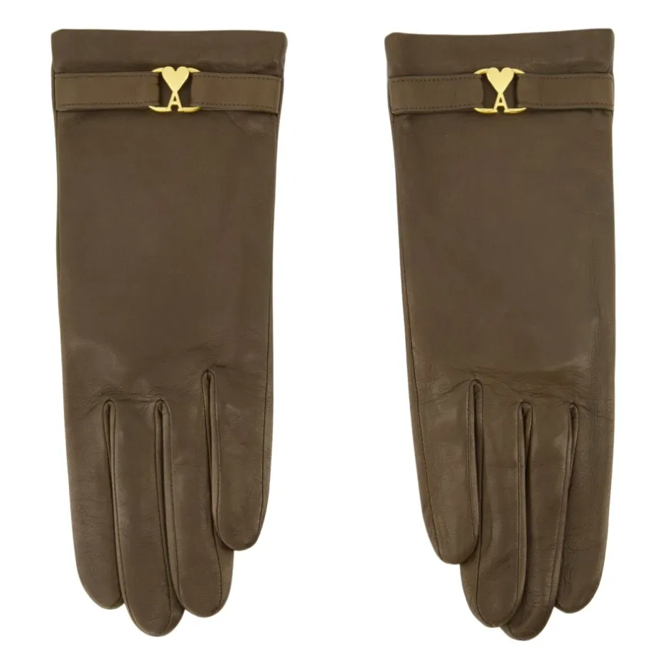 Clearance Læderhandsker Unisex Model Dame Handsker