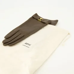 Clearance Læderhandsker Unisex Model Dame Handsker
