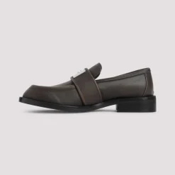 Sale Loafer Sko Elegant Sølv Detaljer Dame Loafers