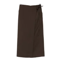 Hot Midi Wrap Nederdel Dame Nederdele