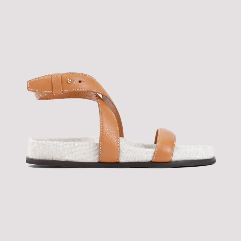 Sale e Læder Chunky Sandaler Dame Sandaler
