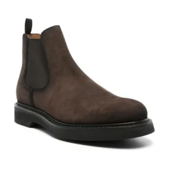 Best e Suede Elastik Tyksålede Støvler Chelsea Boots