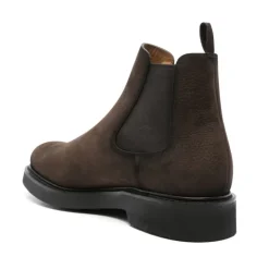 Best e Suede Elastik Tyksålede Støvler Chelsea Boots