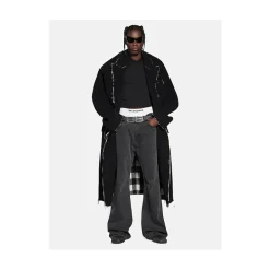 Hot Buffalo Check Oversized Frakke Frakker
