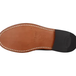 New Burgunderfarvede læderloafers Loafers