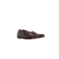 Hot Burgundy Penny Loafer Flade Sko Dame Loafers