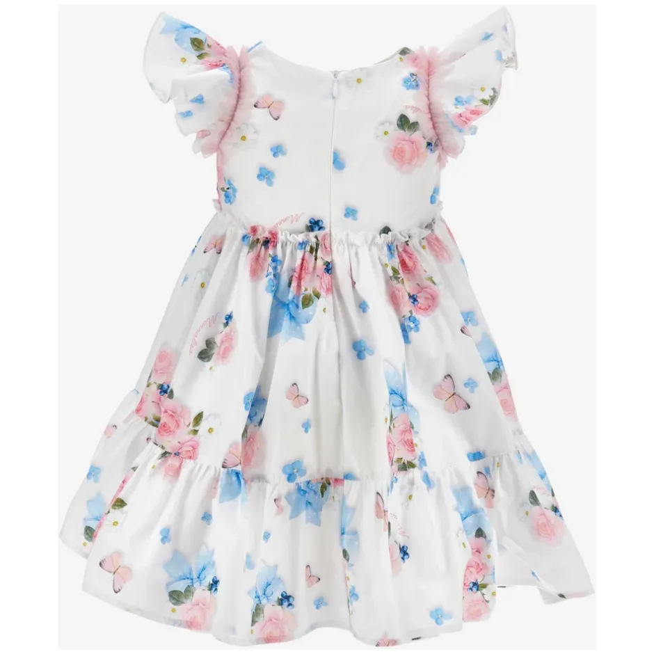 Clearance Butterflies and Flowers Dress Børn Kjoler & Nederdele