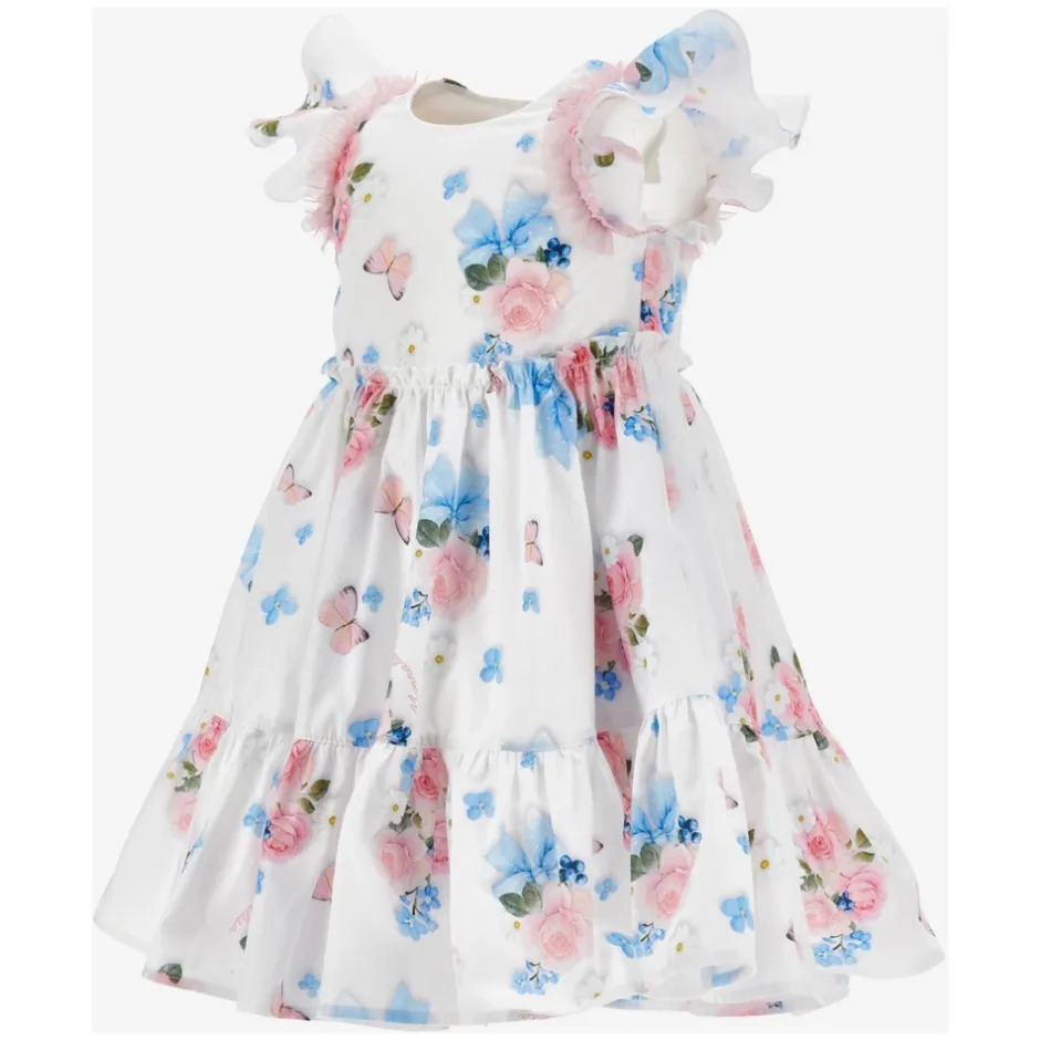 Clearance Butterflies and Flowers Dress Børn Kjoler & Nederdele