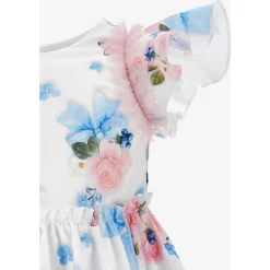 Clearance Butterflies and Flowers Dress Børn Kjoler & Nederdele