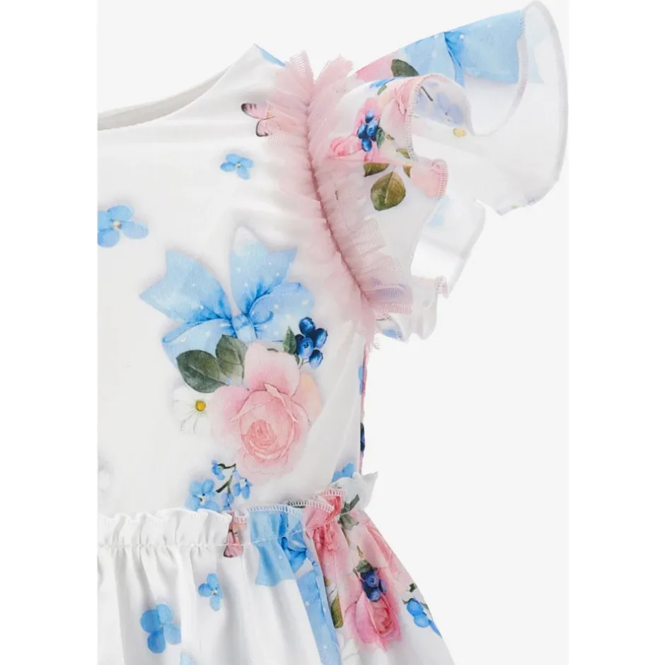 Clearance Butterflies and Flowers Dress Børn Kjoler & Nederdele