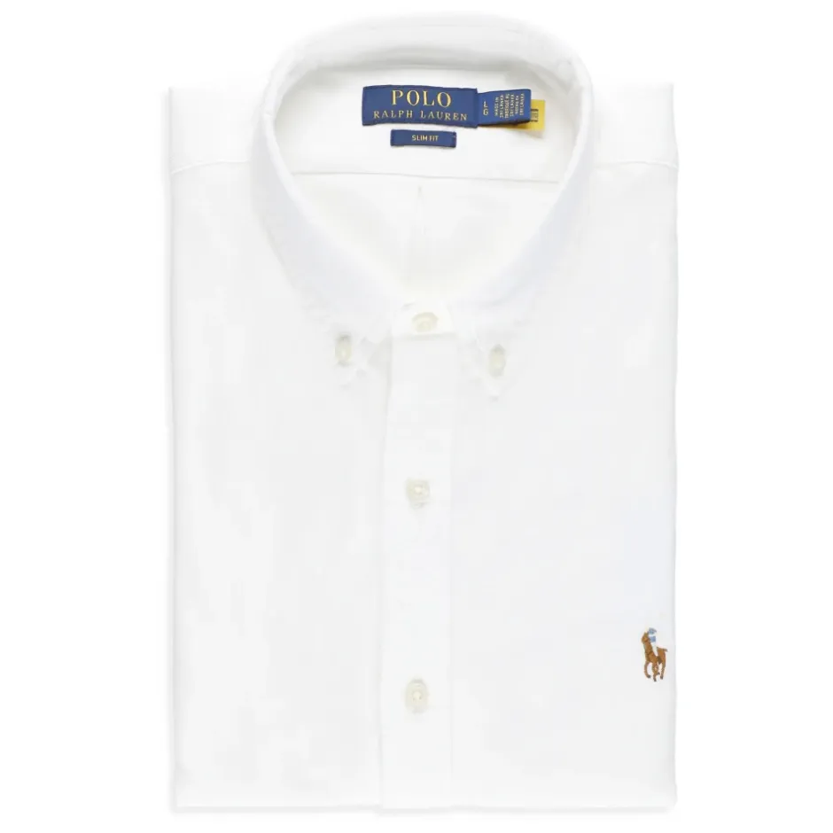 Clearance Button Down Collar Shirt Skjorter
