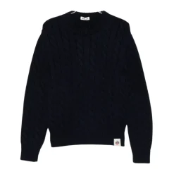 Best Cable Knit Crew Neck Sweater Strik