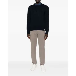 Best Cable Knit Crew Neck Sweater Strik