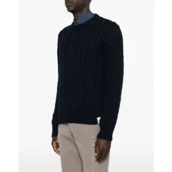 Best Cable Knit Crew Neck Sweater Strik