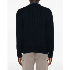 Best Cable Knit Crew Neck Sweater Strik