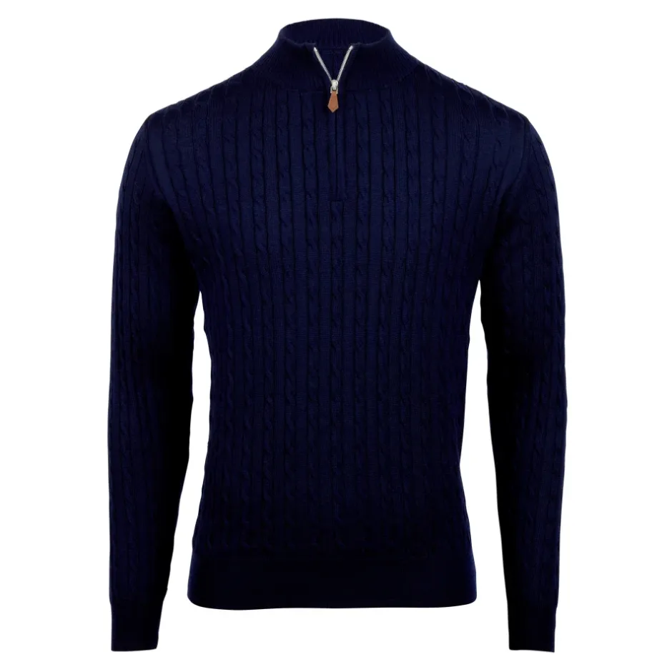 Sale Cable Knit Merino Sweater Strik