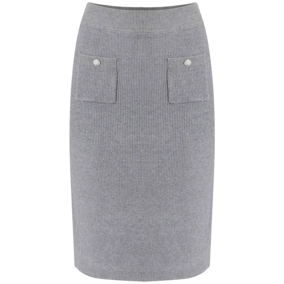 Clearance Calf Length Pencil Skirt Dame Nederdele