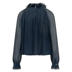 Hot CAMICIA CREPONNE Dame Bluser & Skjorter