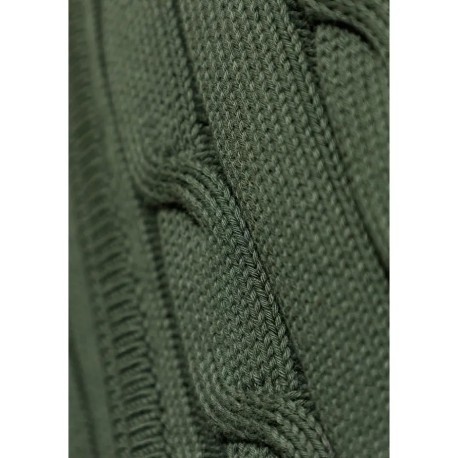 Discount Cardigan Lavet af Kombinerede Materialer Strik