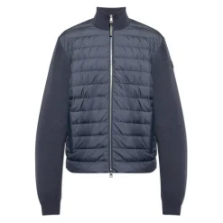 Outlet Cardigan med dunindsats Strik