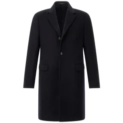 Clearance Cashmere Blend Enkeltradet Frakke Frakker