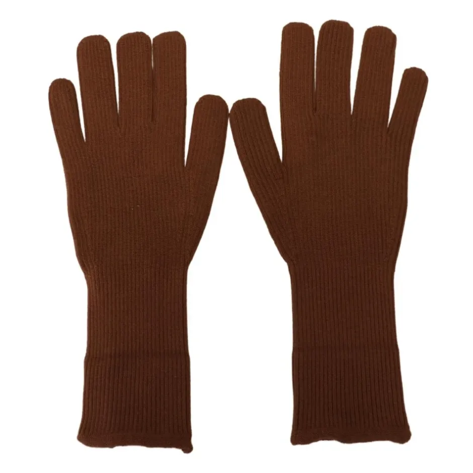 Best Cashmere Strikkede Handsker med Vante Dame Handsker|Handsker