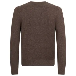 Outlet Cashmere sweater med rund hals Strik