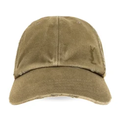 Outlet Cassandre Washed Denim Baseball Cap Dame Huer & Kasketter