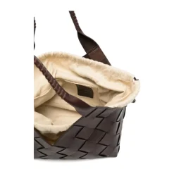 Online Castello Woven Bag Dame Indkøbstasker