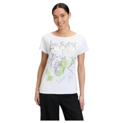 Hot Casual Statement Shirt med U-båd Halsudskæring Dame T-Shirts