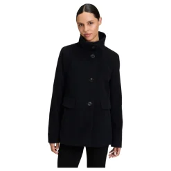 Outlet Casual Uldjakke med Sporty Detaljer Dame Jakker