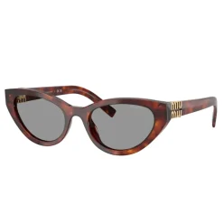 New Cat-Eye solbriller i Havana Mahogni Dame Solbriller