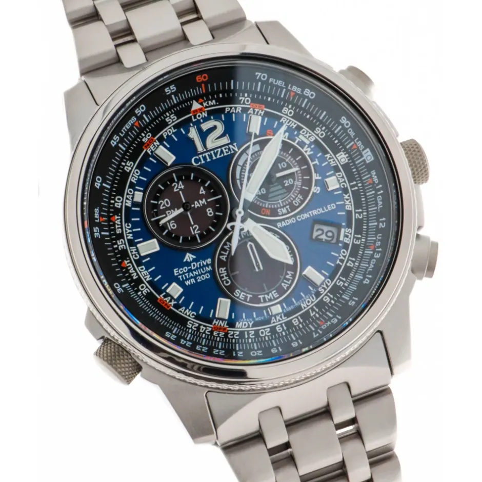 Outlet CB5850-80L - Crono Pilot Super Titanium Dame Ure