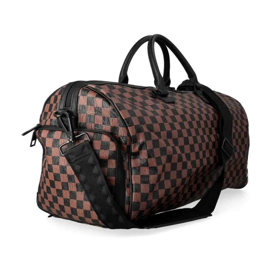 Online Check 2 Emboss Duffle Dame Rejsetasker