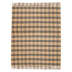 Online Check Cashmere Scarf Halstørklæder Og Tørklæder